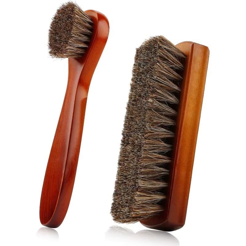 Brushing Boot Horse - Juego de 2 cepillos para el