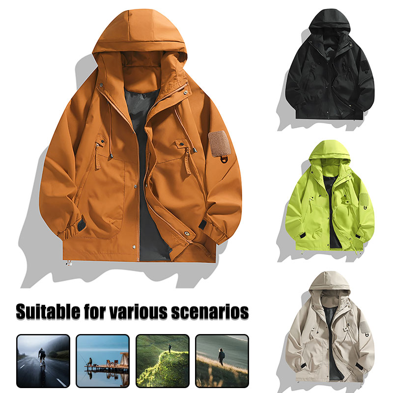 Outdoor Sport Windbreaker - Chaqueta de montañismo impermeable para mujer,