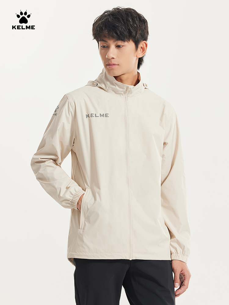 Outdoor Sport Windbreaker - KELME-cortavientos deportivo impermeable para hombre, chaqueta