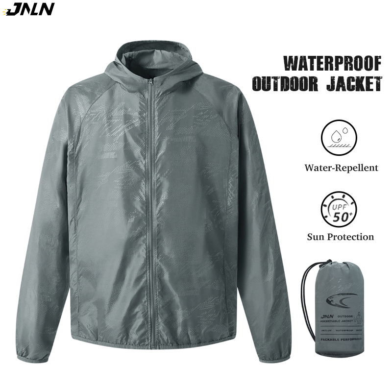 Outdoor Sport Windbreaker - JNLN Chaqueta de senderismo impermeable para