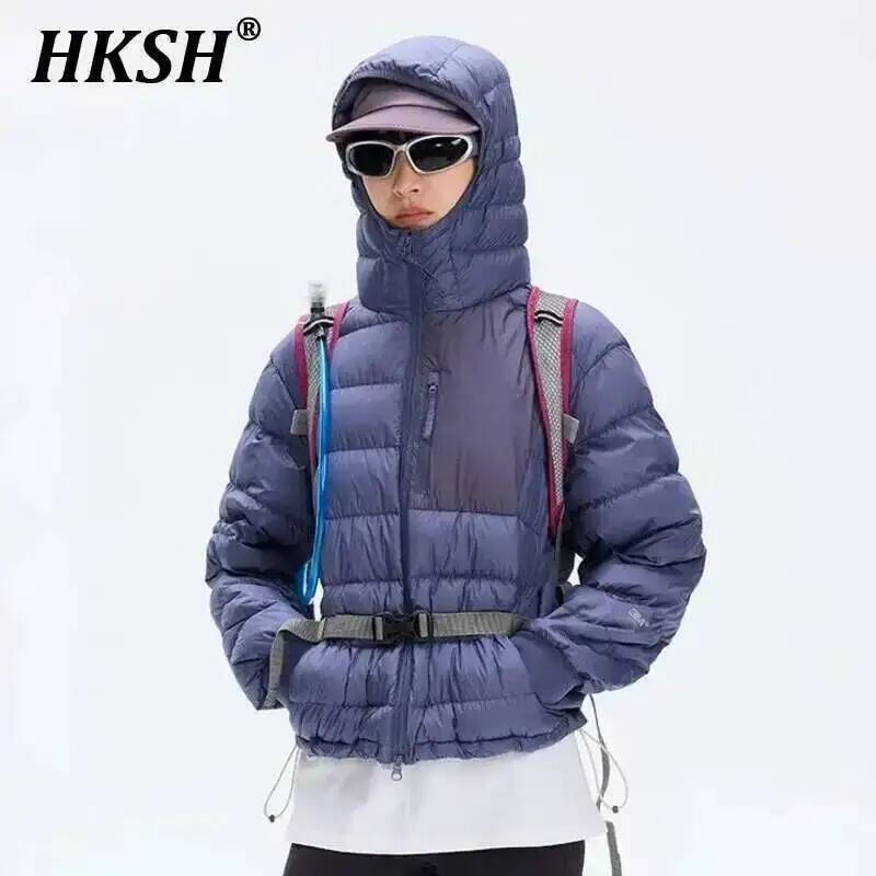 Outdoor Sport Jacket Women'S - HKSH-Chaqueta con capucha y contraste de