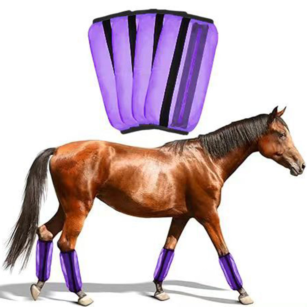 Brushing Boot Horse - Botas antiaplastamiento para caballos: reducción del