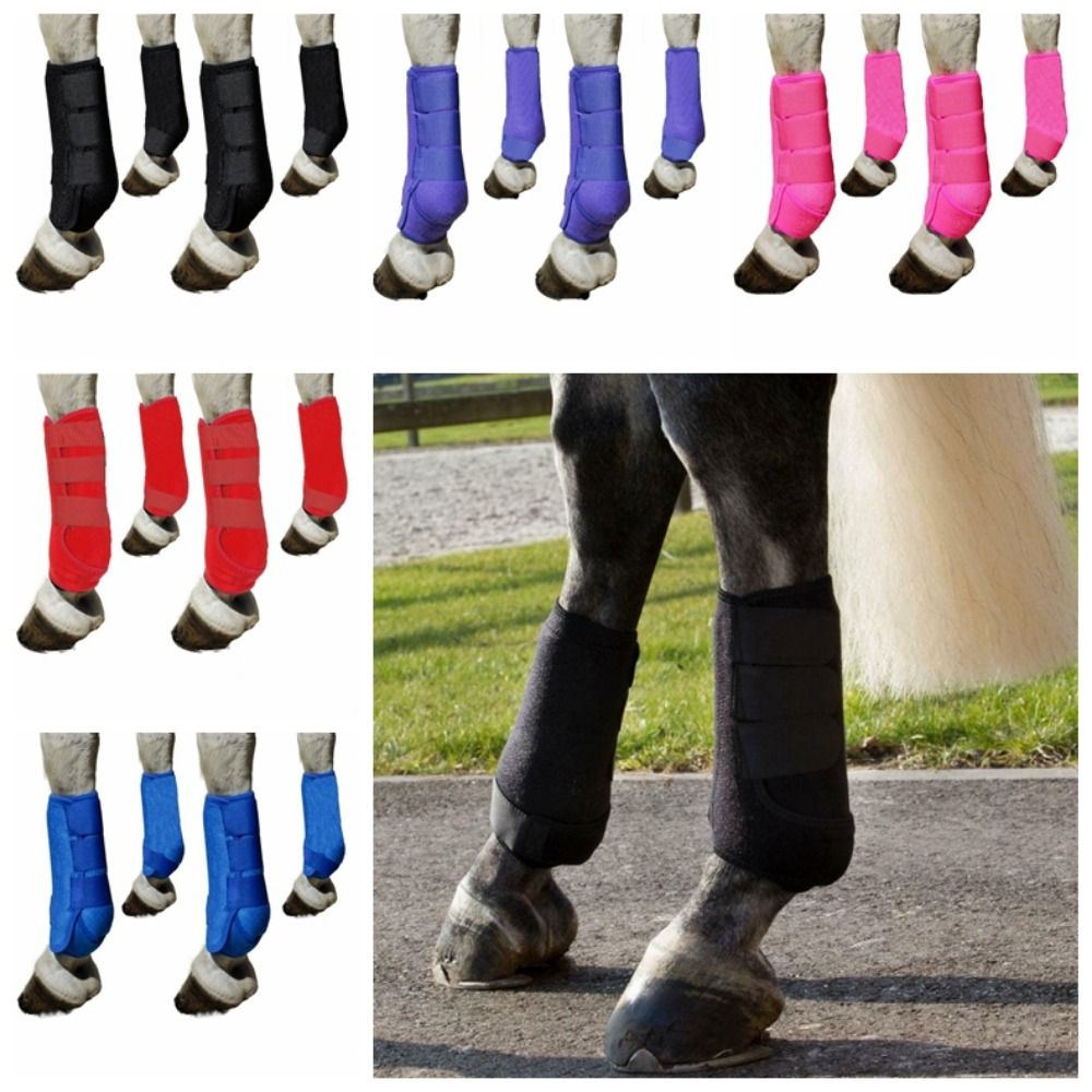 Juego de 4 piezas de botas dep - Brushing Boot Horse reseña y precio