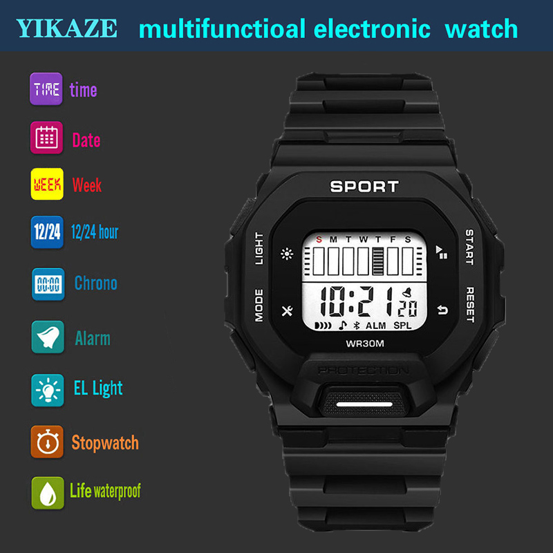 Reloj deportivo YIKAZE para ho - Outdoor Sports Adventure reseña y precio