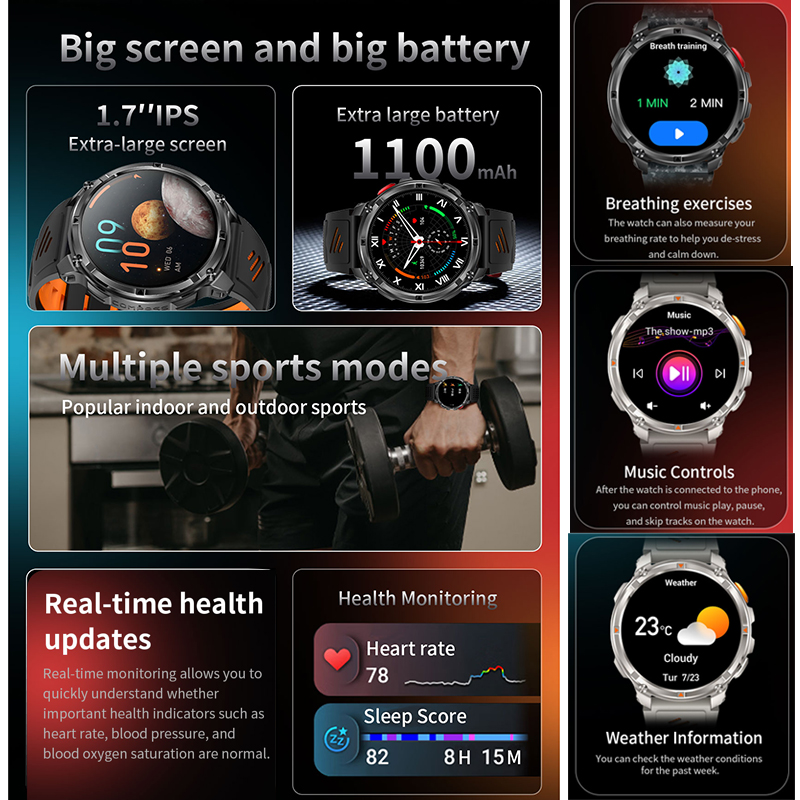 Nuevo Reloj Inteligente T-Rex3 - Definition Of Outdoor Sport reseña y precio