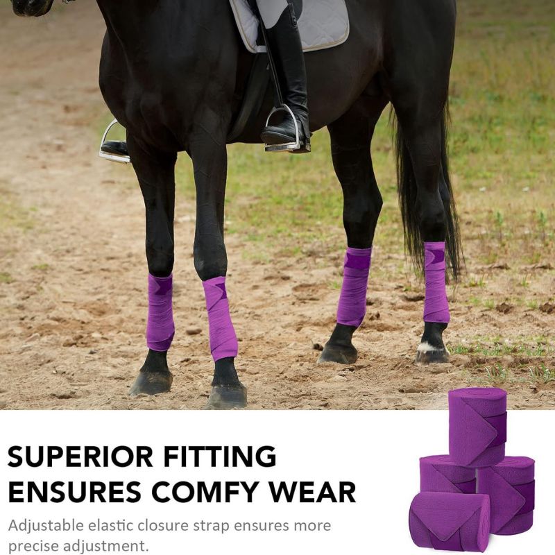 Vendas para Patas de Caballo p - Polo Wraps Fleece reseña y precio