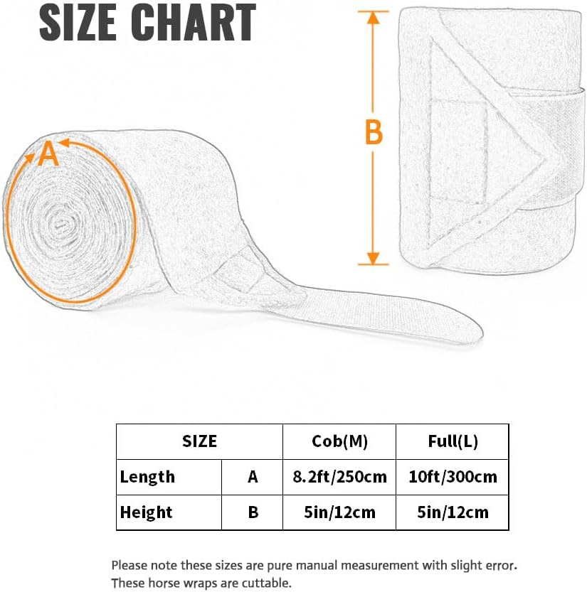 Vendas para Patas de Caballo p - Polo Wraps Fleece reseña y precio
