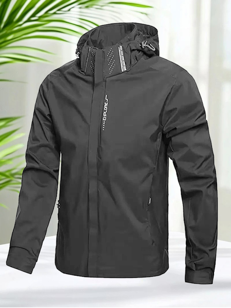 Chaqueta Impermeable para Homb - Outdoor Sport Windbreaker reseña y precio