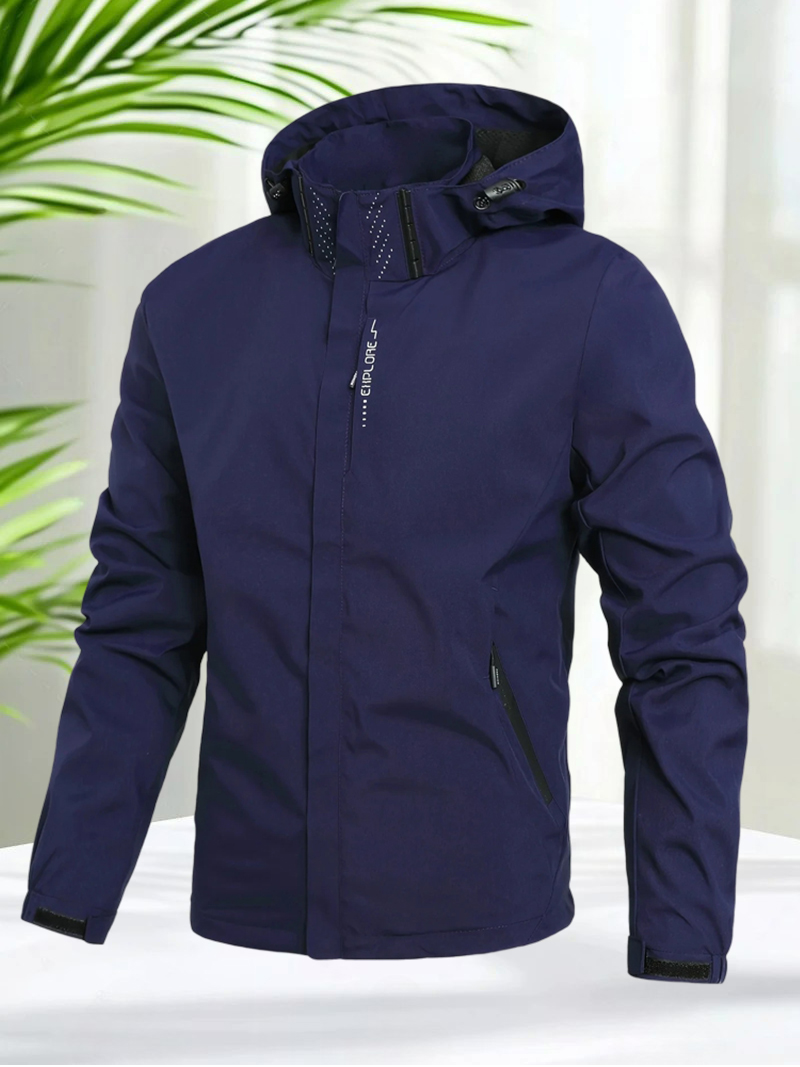 Chaqueta Impermeable para Homb - Outdoor Sport Windbreaker reseña y precio